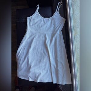 Showpo cream colored mini dress